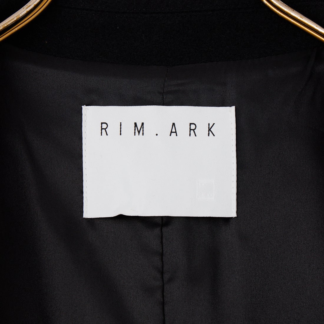RIM.ARK [リムアーク] オーバーサイズウールテーラードコート [460JAN30-0291] BLK