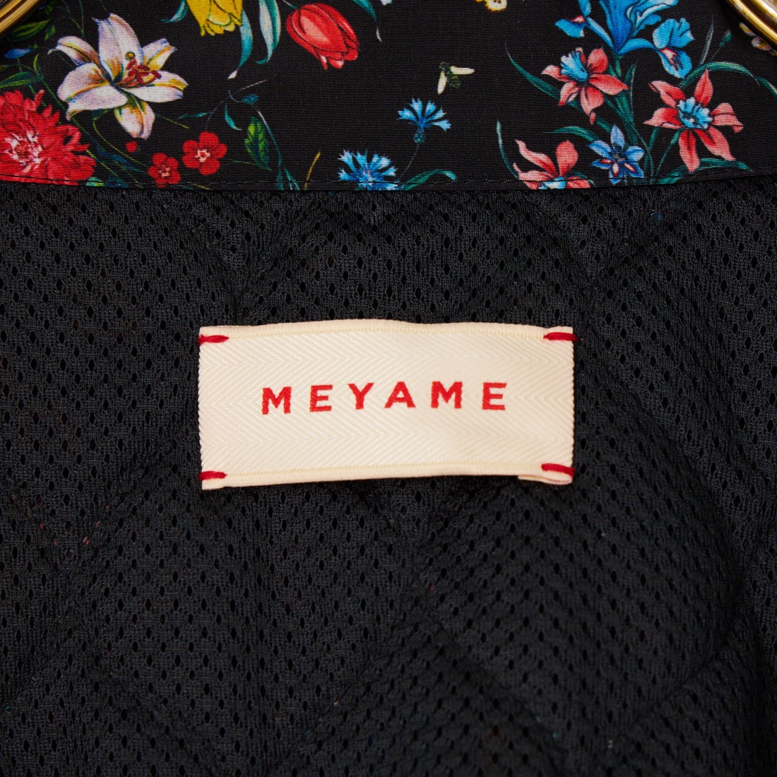 MEYAME [メヤメ] フラワーキルティングジャケット [MEY-2508] BLACK