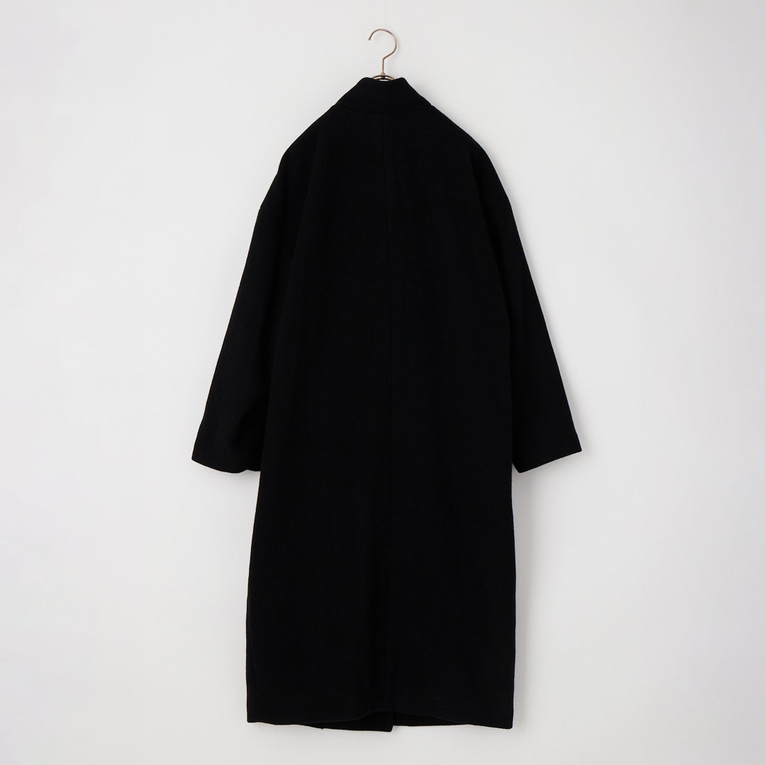 mizuiro ind [ミズイロインド] スタンドカラーコート [3-270091] 99 BLACK