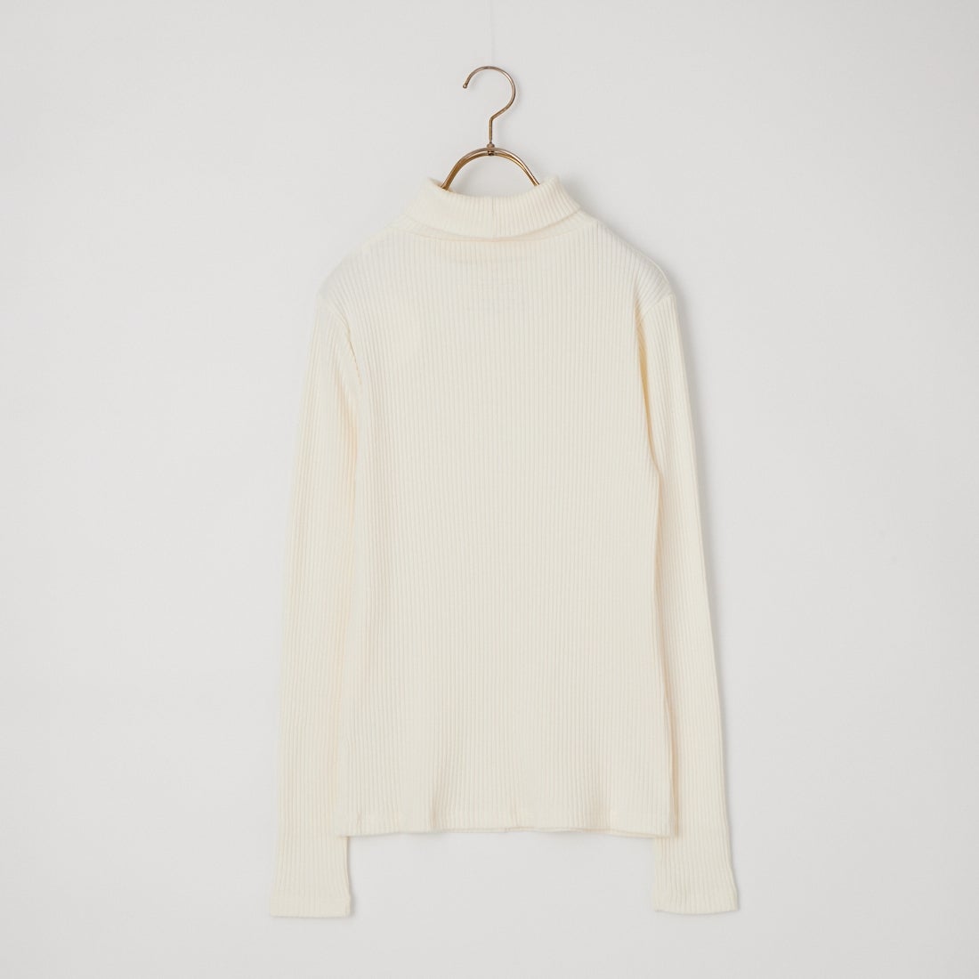 Jeans Factory Clothes [ジーンズファクトリークローズ] ウォームリブタートルネックTシャツ [JFW-C032] O.WHITE