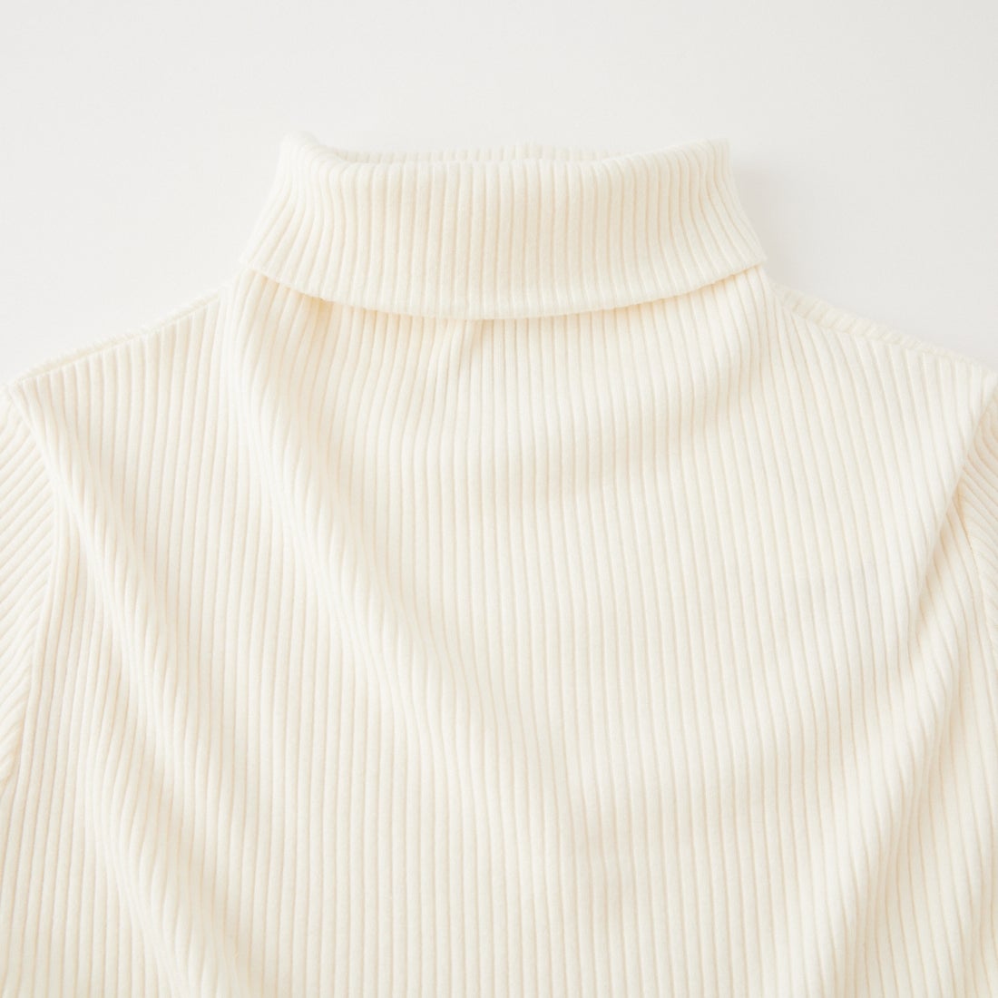 Jeans Factory Clothes [ジーンズファクトリークローズ] ウォームリブタートルネックTシャツ [JFW-C032] O.WHITE