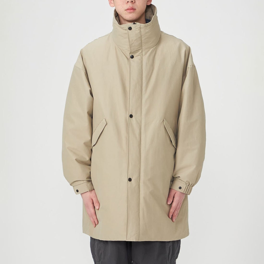 BE BEIGE&&モデル身長：177cm 着用サイズ：M&&