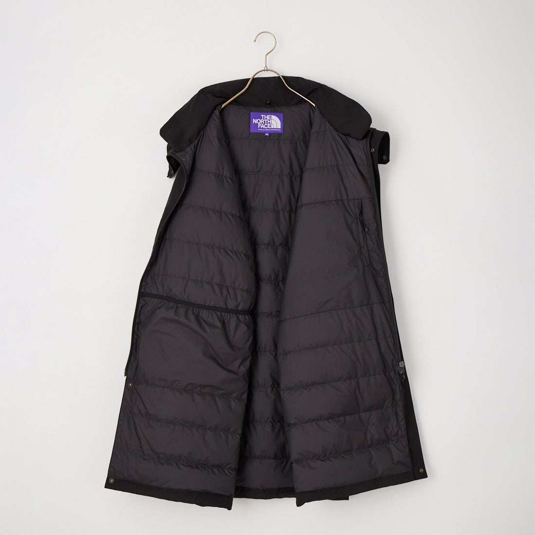 THE NORTH FACE PURPLE LABEL [ザ ノースフェイス パープルレーベル] ダブルピークフィールドダウンコート [N25FB106] K BLACK