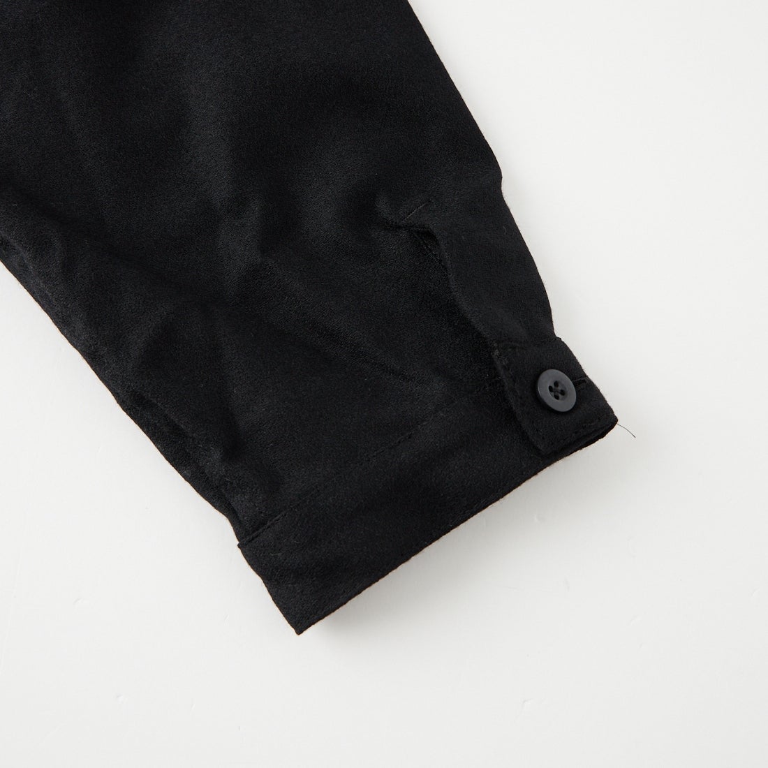 STILL BY HAND [スティルバイハンド] ウールアノラックシャツ [SH06263] BLACK
