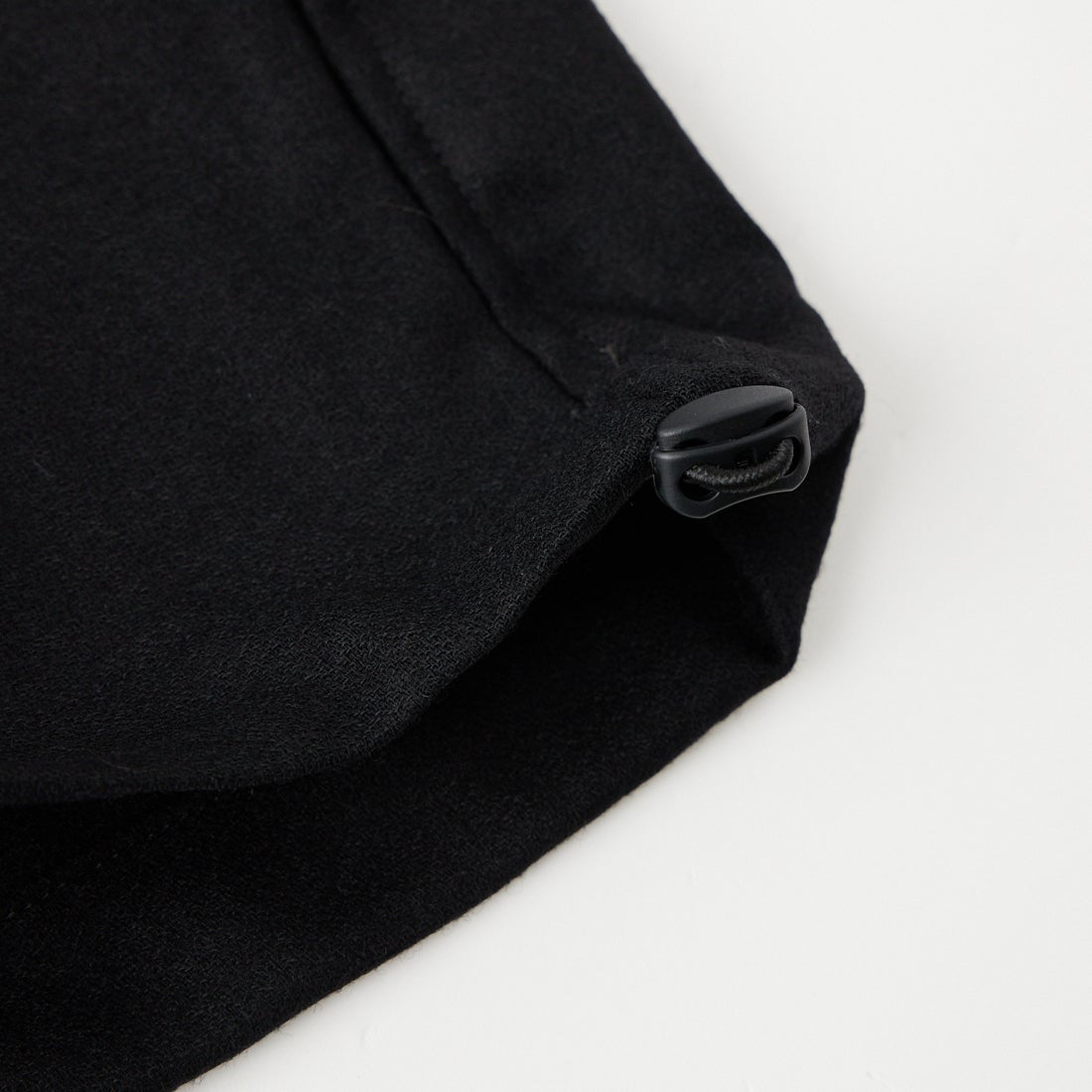 STILL BY HAND [スティルバイハンド] ウールアノラックシャツ [SH06263] BLACK