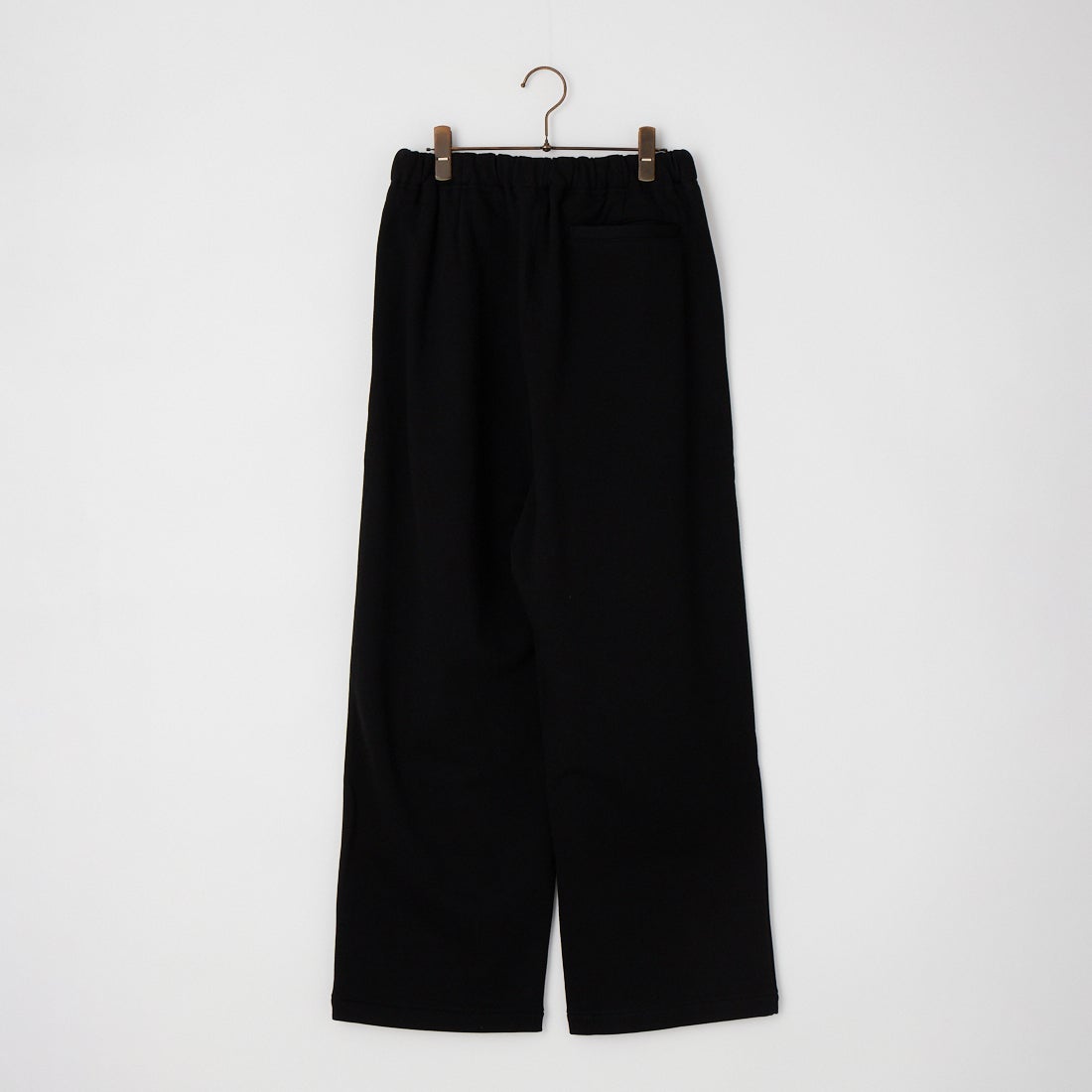 STILL BY HAND [スティルバイハンド] コットンジャージーワイドパンツ [CS01263] INK BLACK
