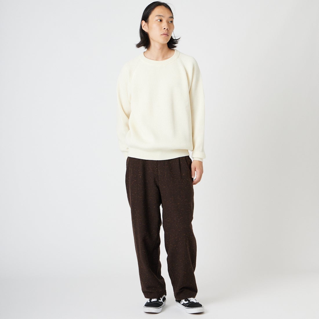 THE NORTH FACE PURPLE LABEL [ザ ノースフェイス パープルレーベル] コットンウールカラーネップフィールドパンツ [N26FC068] BR BROWN
