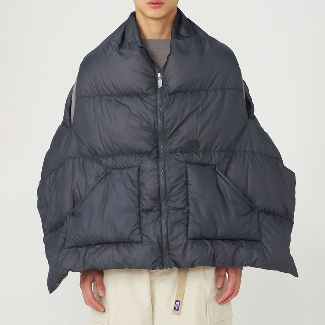 THE NORTH FACE PURPLE LABEL [ザ ノースフェイス パープルレーベル] フィールドダウンケープ [N26FK061] AH ASPHALT