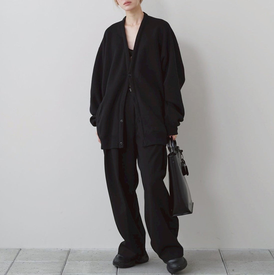 TODAYFUL [トゥデイフル] コットンブラッシュドカーディガン [12620609] BLK