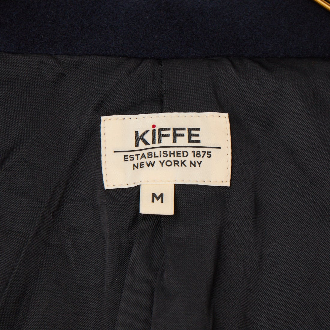 KIFFE [キッフェ] 6ボタンメルトンピーコート [KF262MW00022] 79 NAVY