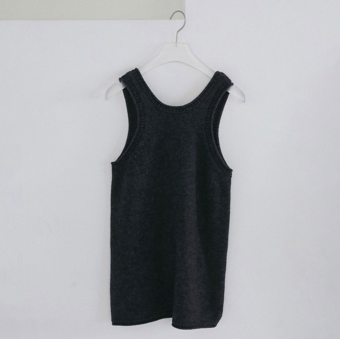 anuke [アンヌーク] ニットロングタンクトップ [62620507] C/GRY
