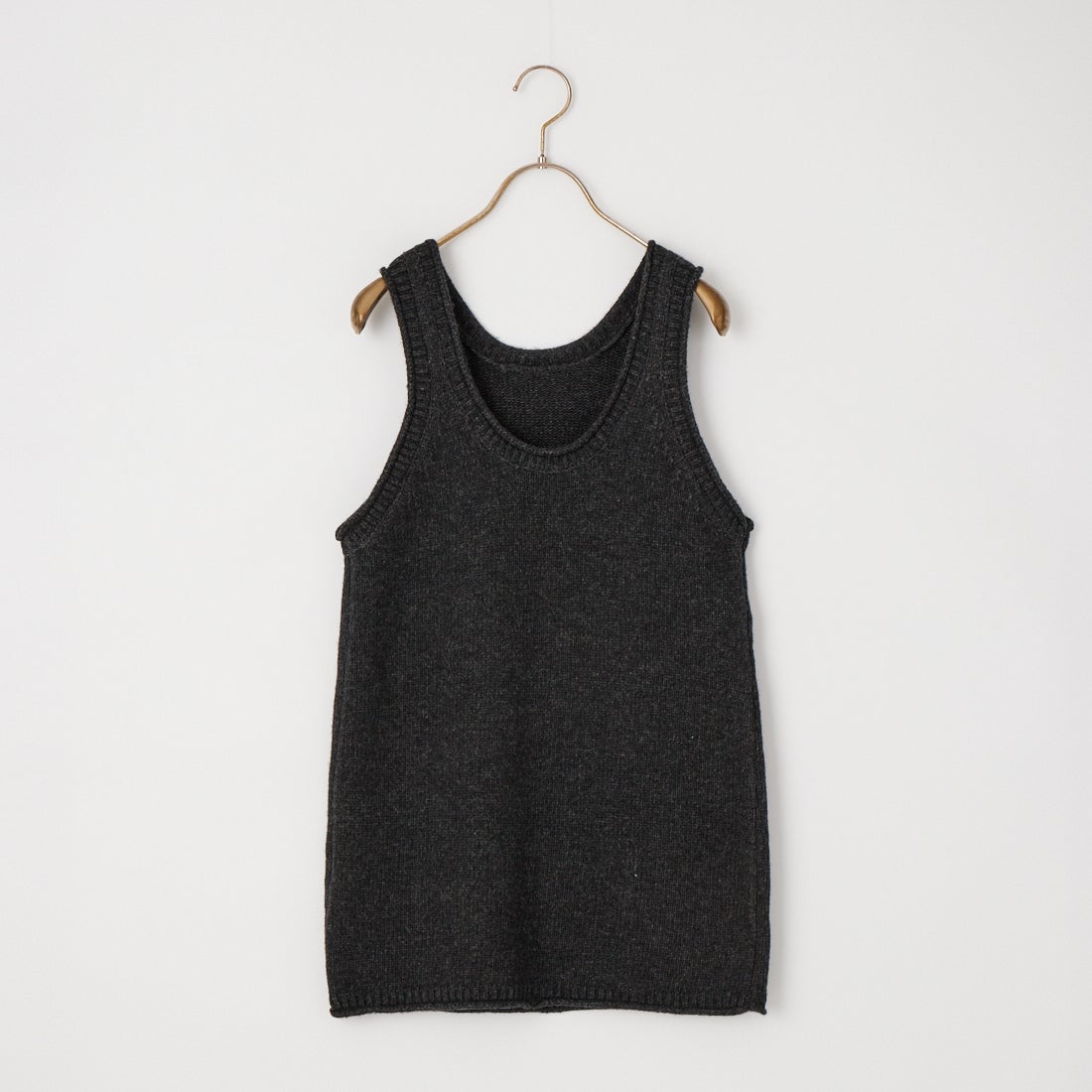 anuke [アンヌーク] ニットロングタンクトップ [62620507] C/GRY