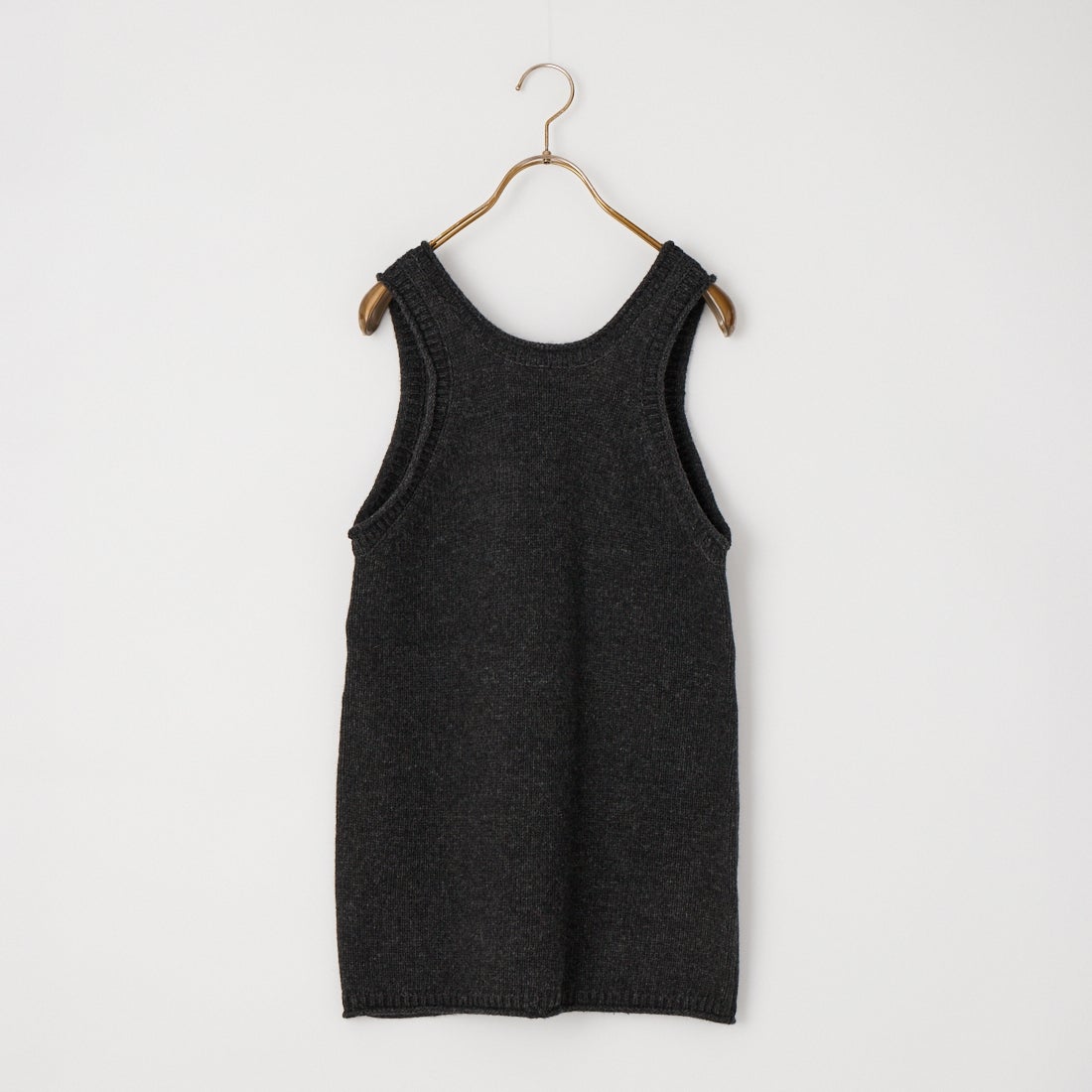 anuke [アンヌーク] ニットロングタンクトップ [62620507] C/GRY