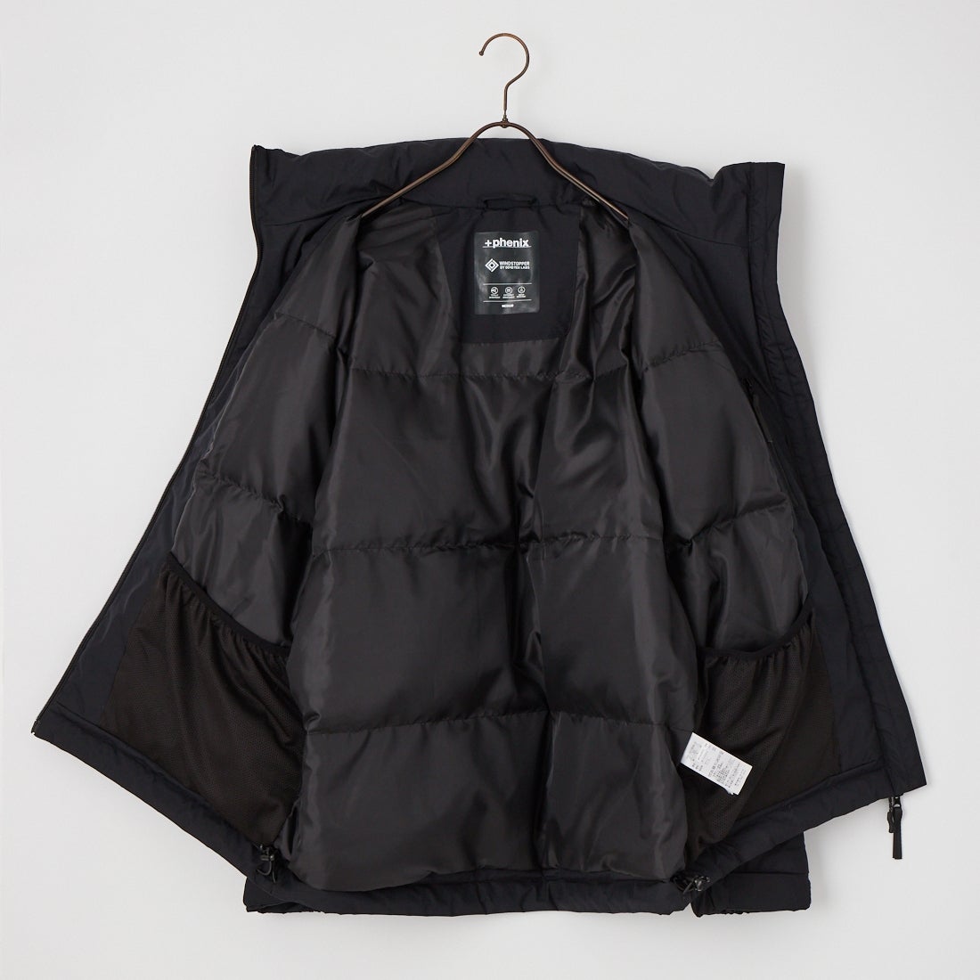 +phenix [プラスフェニックス] 別注 LEVEL7 ダウンジャケット [POO-26118IN-JF] BLACK