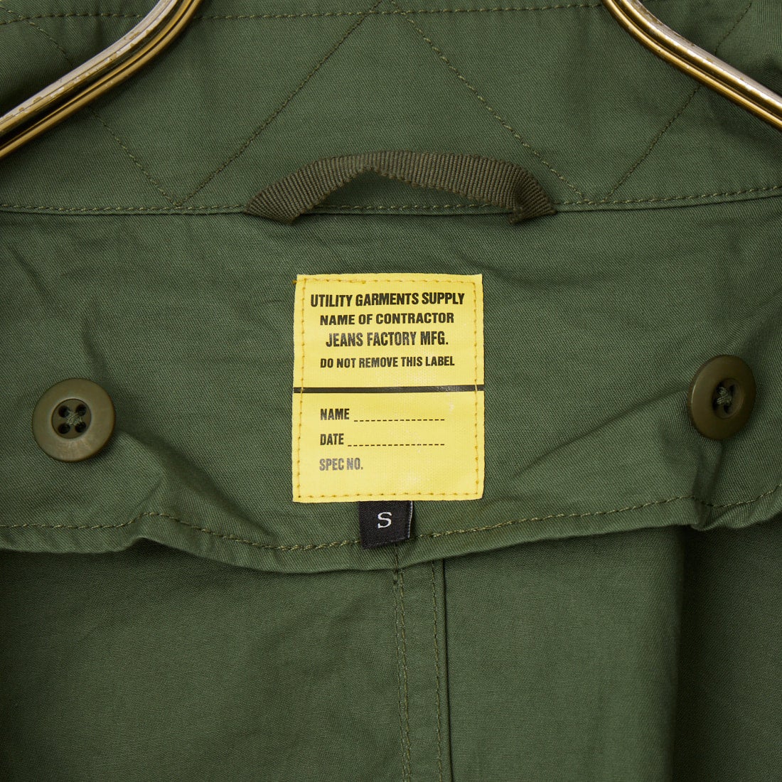 Jeans Factory Clothes [ジーンズファクトリークローズ] 3IN1 ショート M-65 ミリタリージャケット [663320] OLIVE
