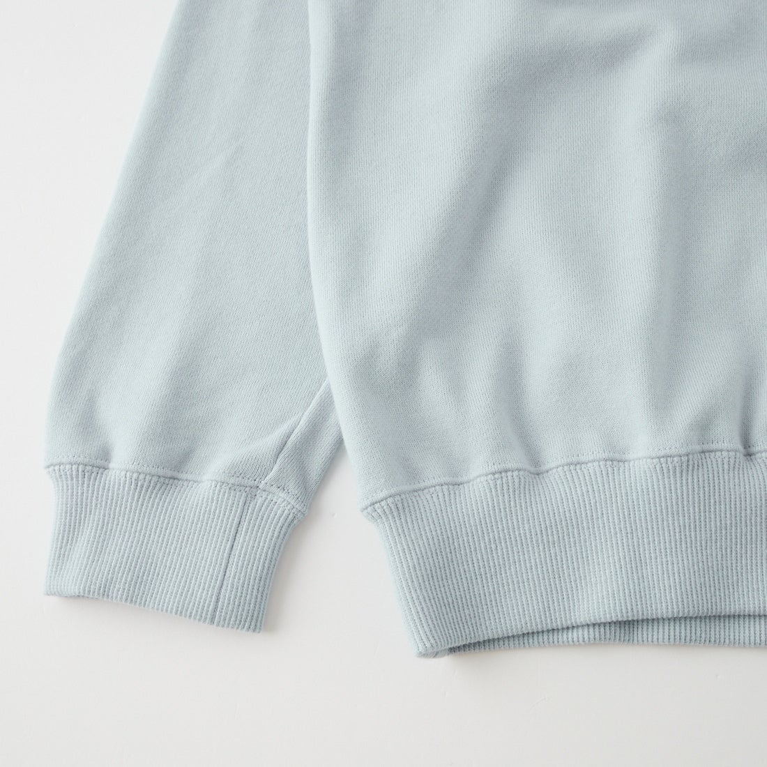 CALEE [キャリー] イーグルピンストライピング クルーネックスウェット [CL-26AWNT005] LT.BLUE