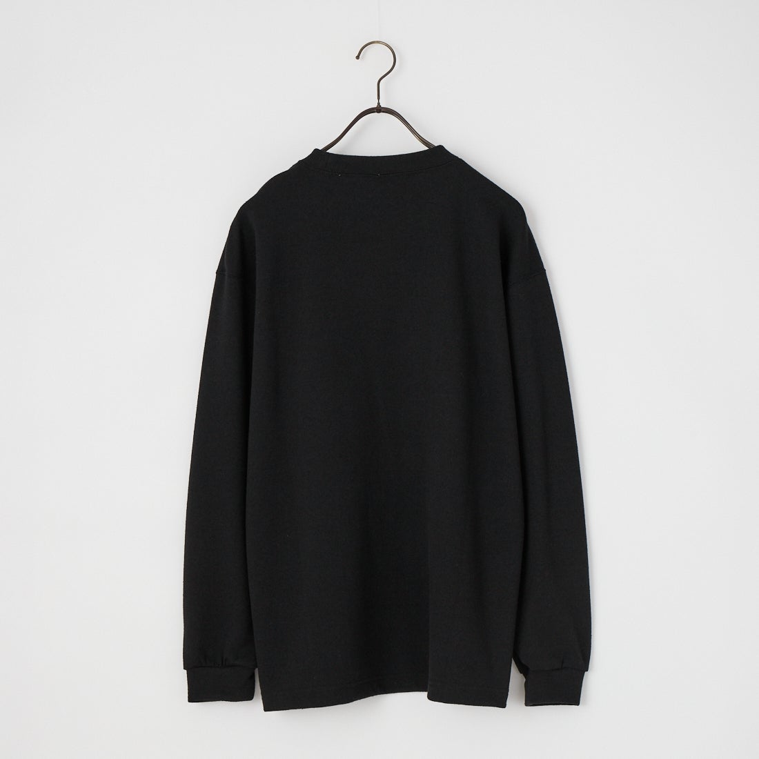 CALEE [キャリー] ブークレーロングスリーブカットソー [CL-26AWCS003] BLACK