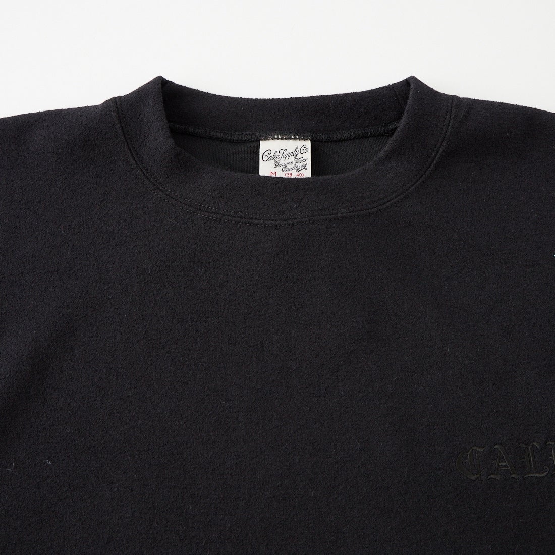 CALEE [キャリー] ブークレーロングスリーブカットソー [CL-26AWCS003] BLACK