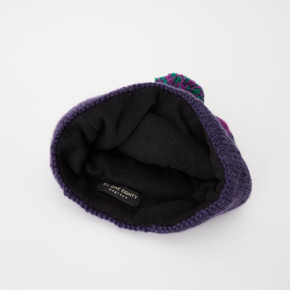 ILL ONE EIGHTY [イル ワンエイティ] ハンドニットキャップ [ILL262-44] PURPLE