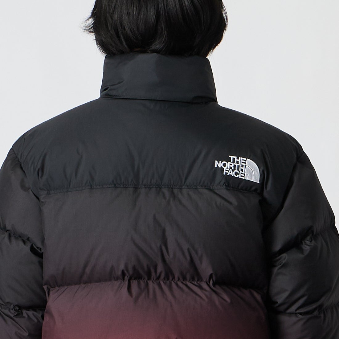 THE NORTH FACE [ザ ノースフェイス] ノベルティヌプシジャケット [ND92650] GR &&モデル身長：177cm 着用サイズ：M&&
