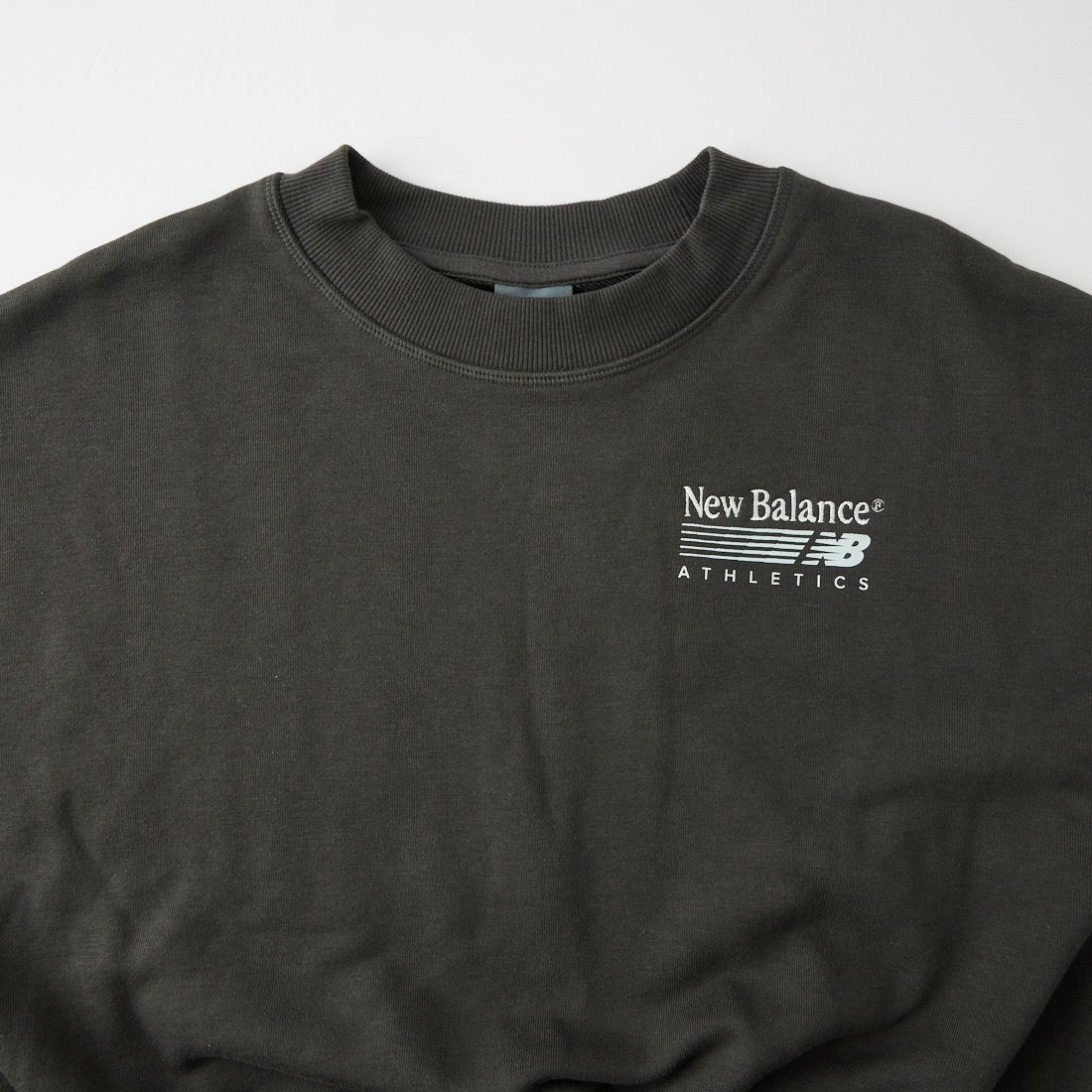 new balance [ニューバランス] Trackside 裏毛スウェットクルー [WT62X7T4] BLK