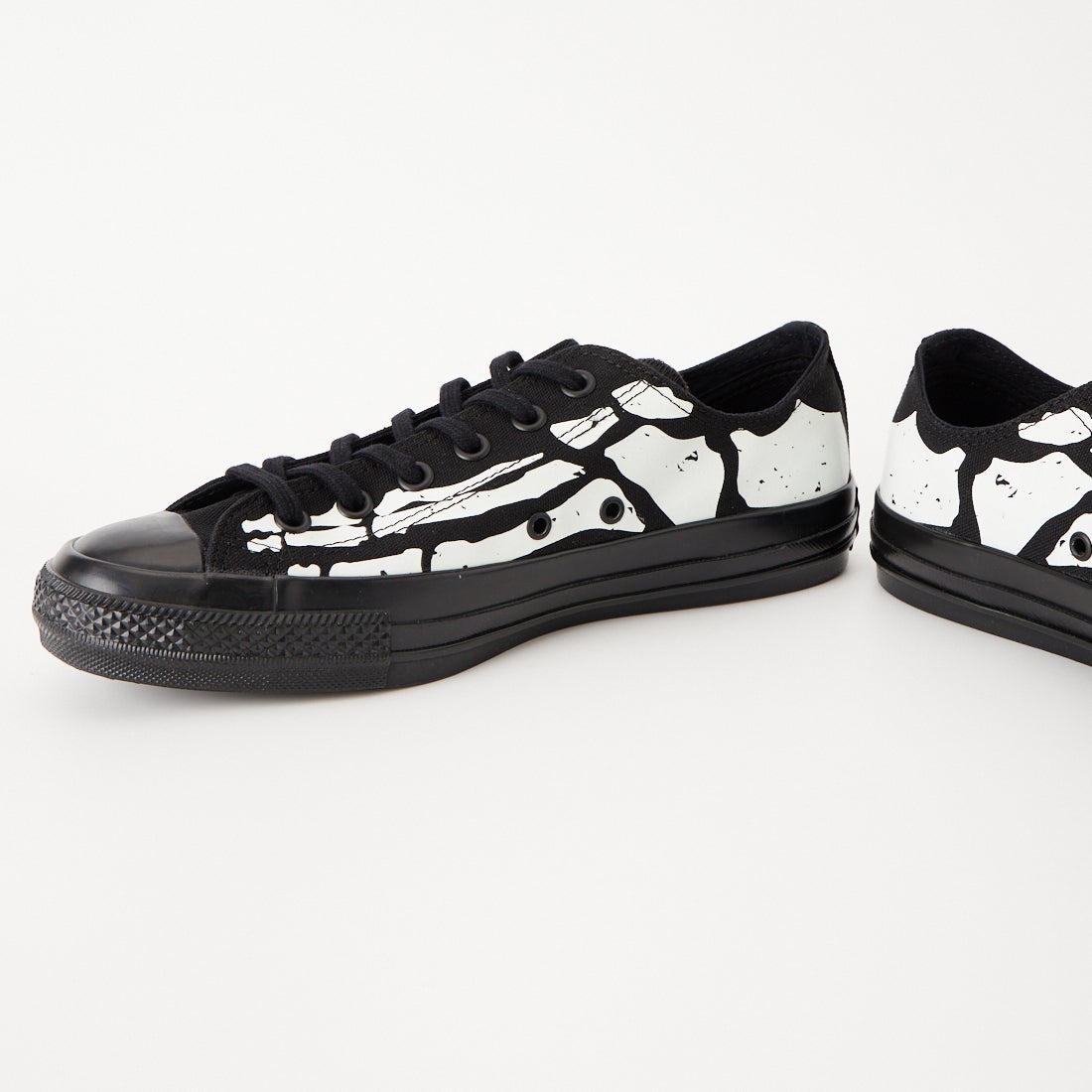 CONVERSE [コンバース] オールスター エイジド ボーンプリント OX [AS-AGED-BONEPRINT-OX] ﾌﾞﾗｯｸ