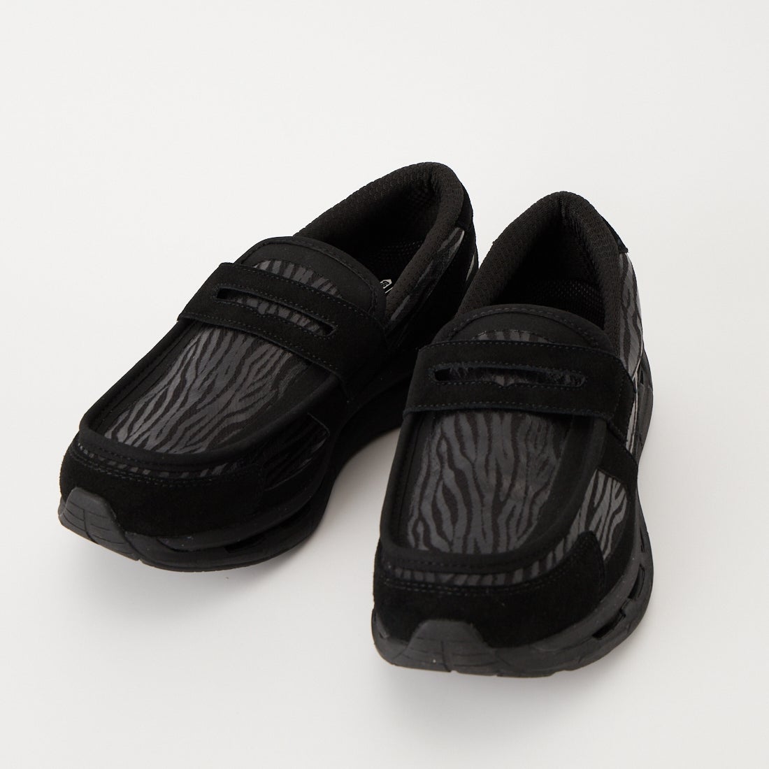 MOISTHROUGH 360 [モイスルー360] HOBALIPS レザーローファー [M1121M] BLACK