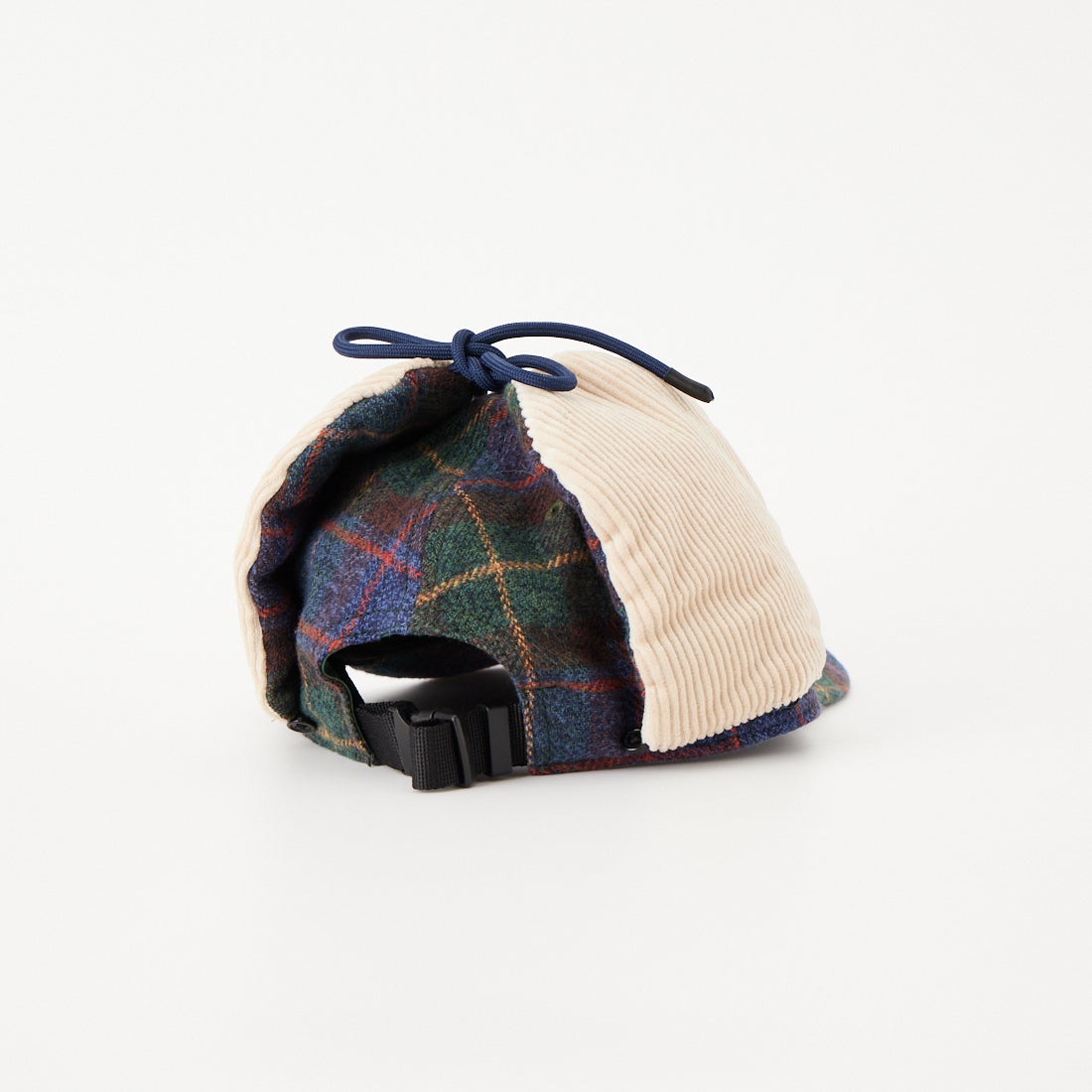 L.L.BEAN [エルエルビーン] ツイードデタッチャブルフラップキャップ [264079603] 71 NAVY