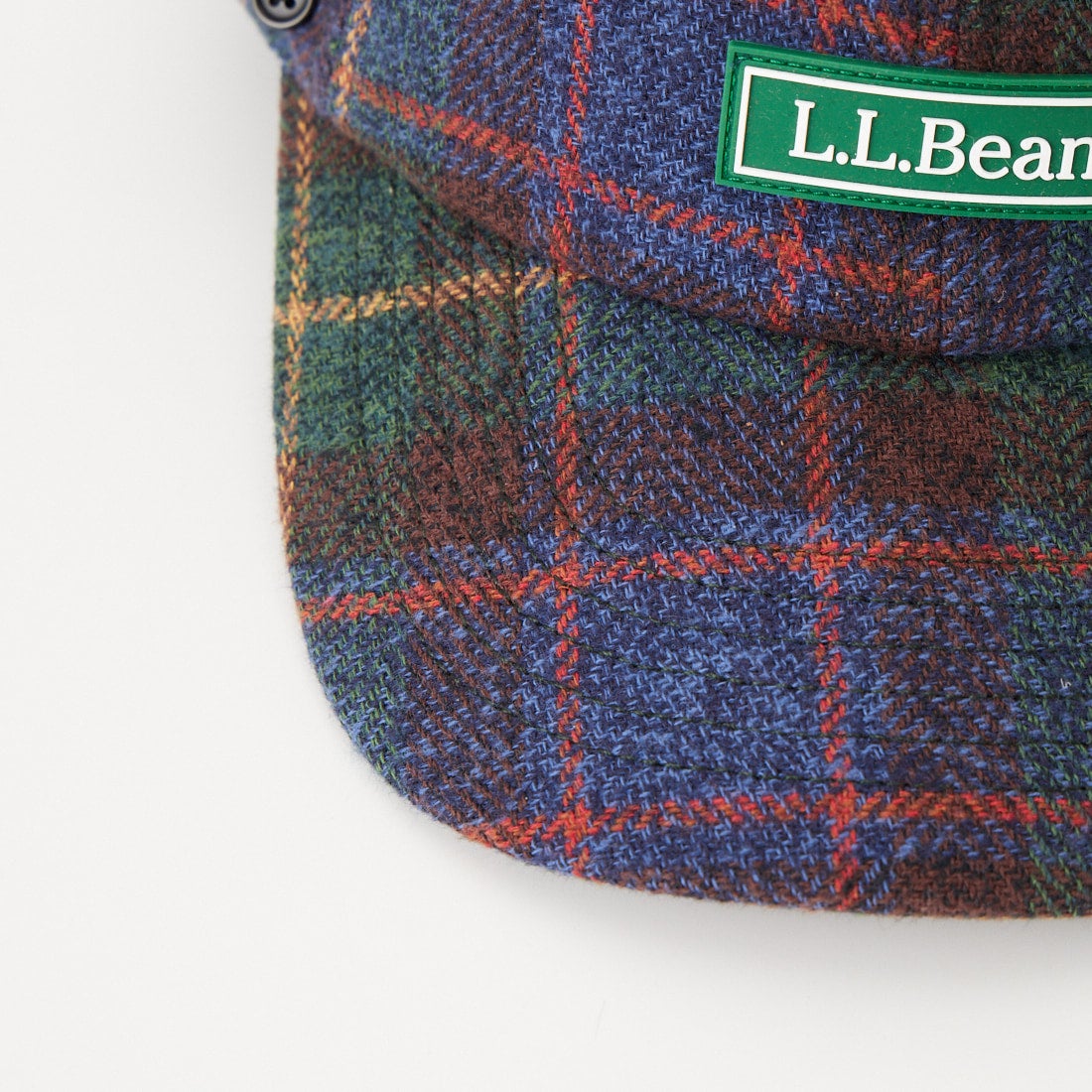 L.L.BEAN [エルエルビーン] ツイードデタッチャブルフラップキャップ [264079603] 71 NAVY
