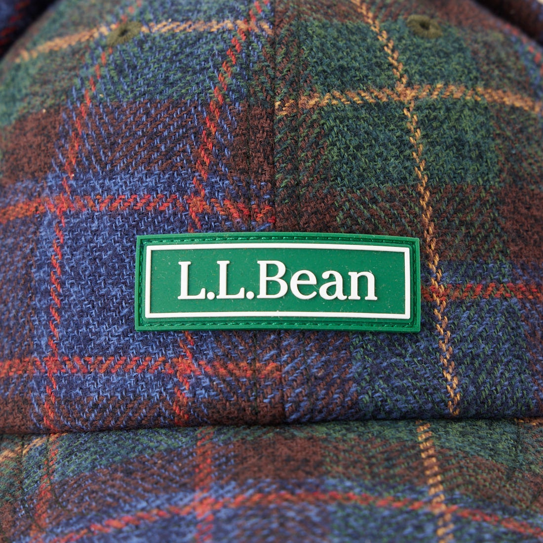 L.L.BEAN [エルエルビーン] ツイードデタッチャブルフラップキャップ [264079603] 71 NAVY