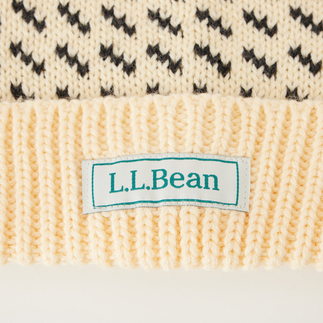 L.L.BEAN [エルエルビーン] バーズアイニットワッチ [264079608] 06 WHITE