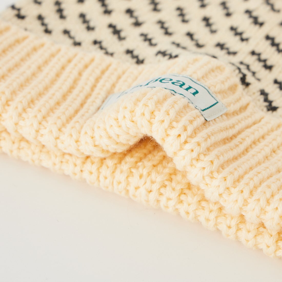 L.L.BEAN [エルエルビーン] バーズアイニットワッチ [264079608] 06 WHITE