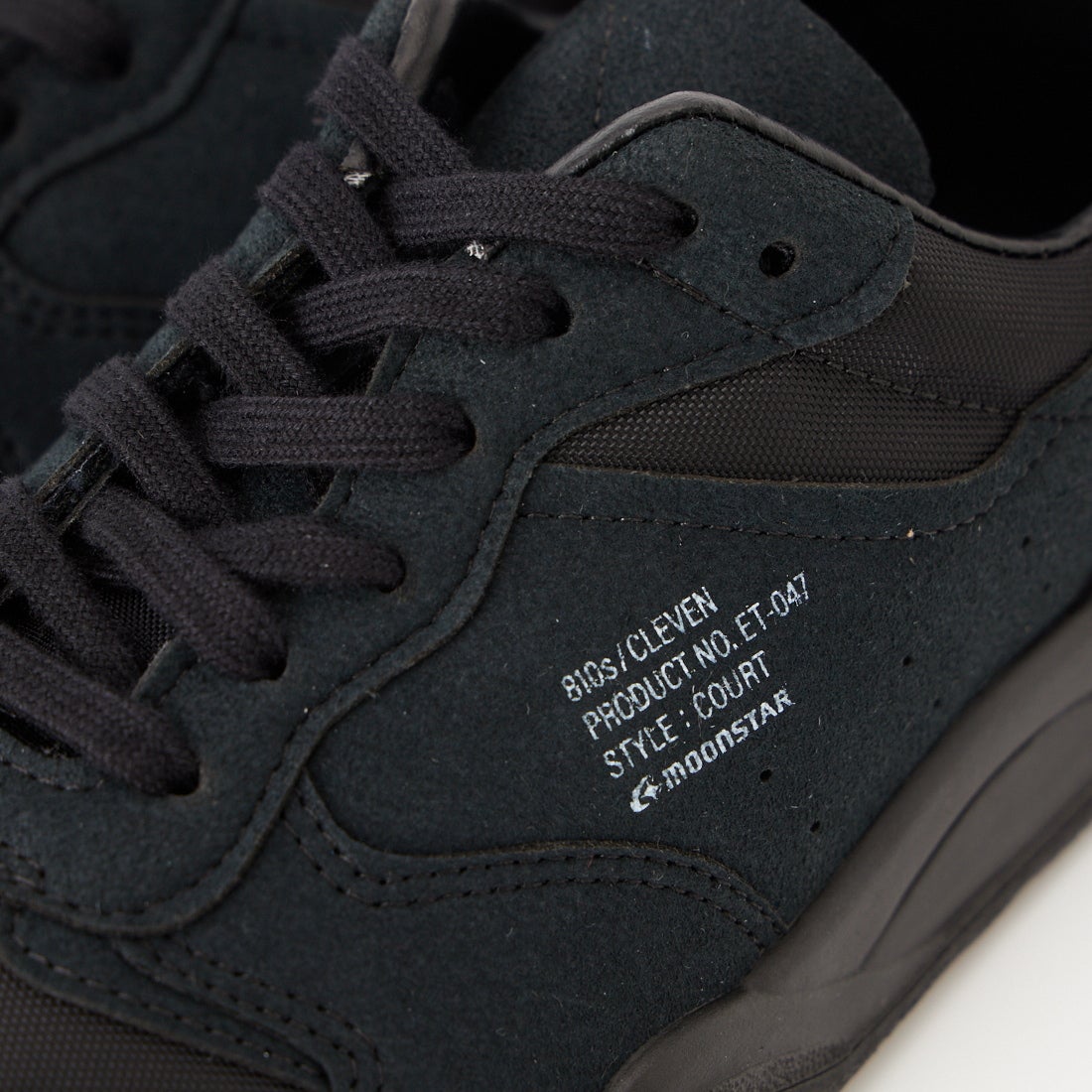 810s [エイトテンス] CLEVEN/クレーヴェン スニーカー [CLEVEN] BLACK