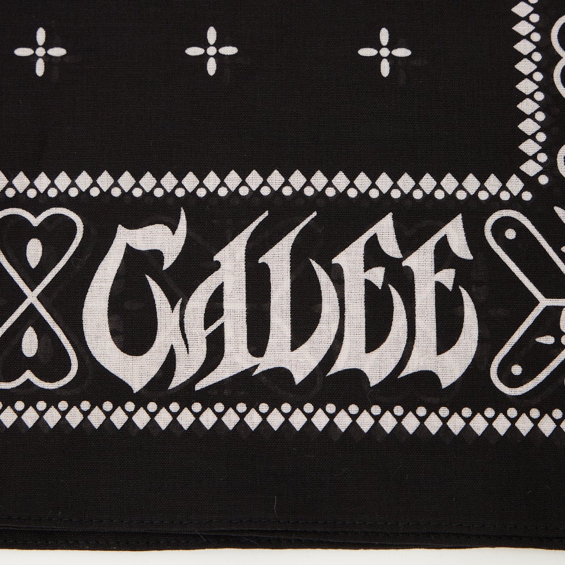 CALEE [キャリー] クロスバンダナ [CL-26AWCRS004] BLACK