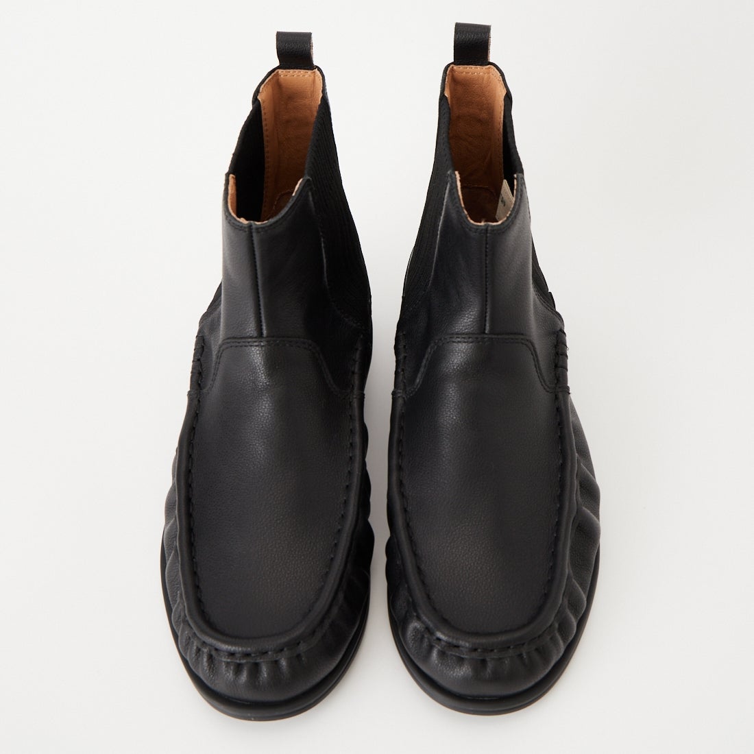 FOOT INDUSTRY [フットインダストリー] サイドゴアモカシンブーツ [AUF001-005] ANTHRACITE