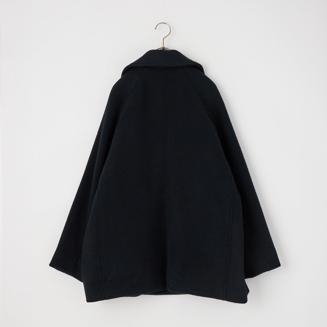 MICA&DEAL [マイカアンドディール] ラグランウールPコート [0126407336] D/NAVY