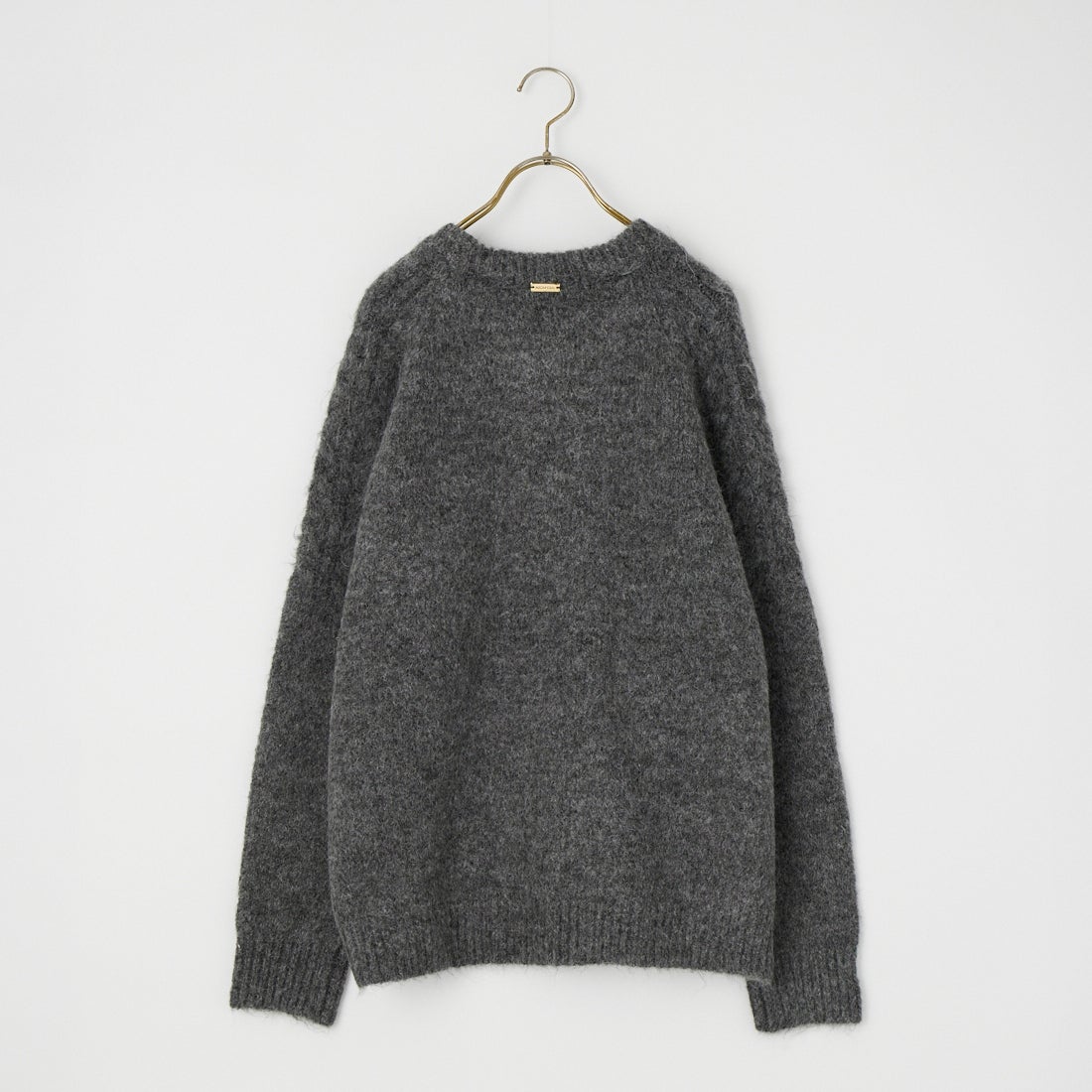 MICA&DEAL [マイカアンドディール] アルパカ混サークルケーブルニット [0126408311] GRAY