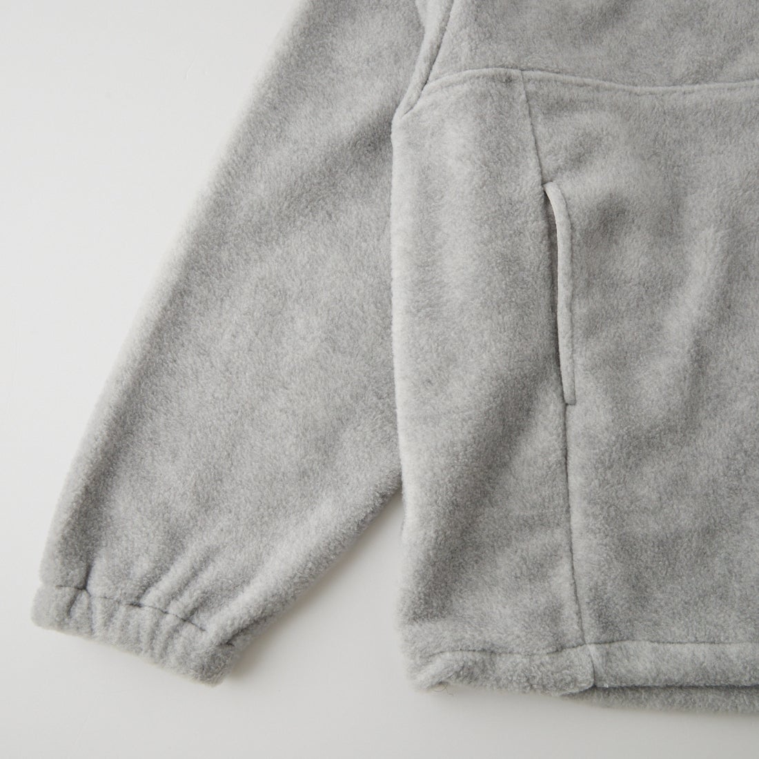 MICA&DEAL [マイカアンドディール] フリースジッププルオーバー [0126409304] GRAY