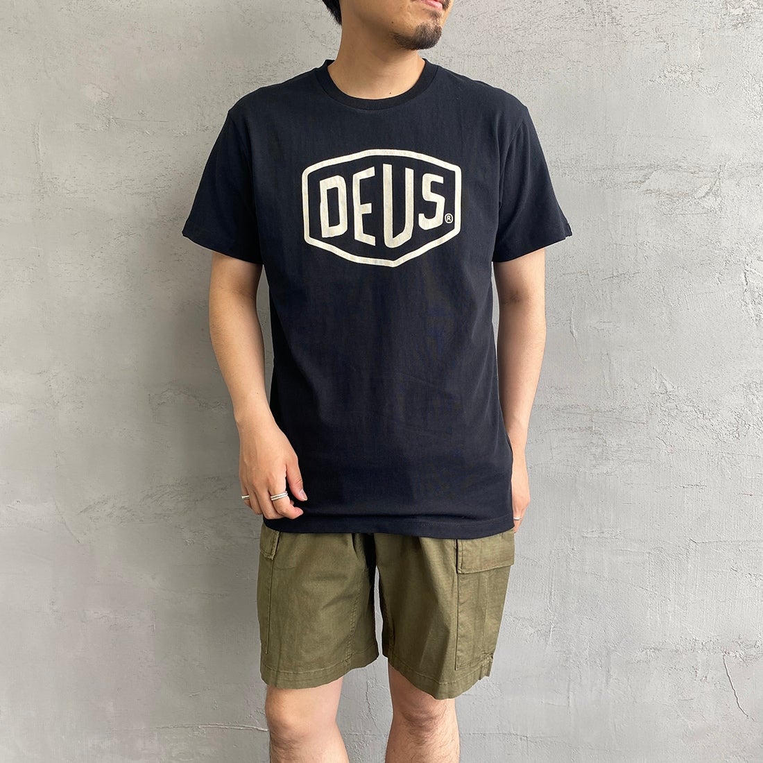 BLACK&&モデル身長：170cm 着用サイズ：M&&