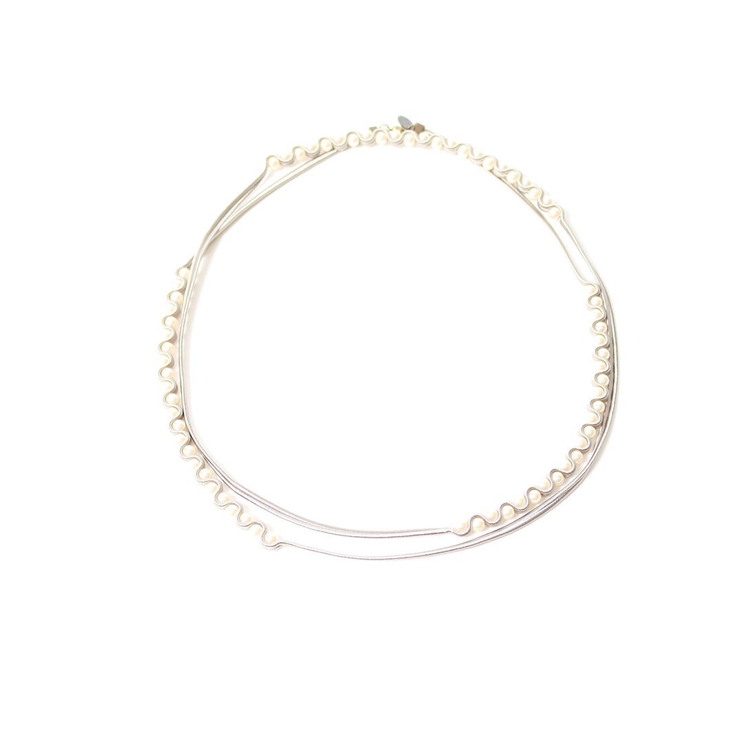 STELLA CIFFON [ステラシフォン] 3連ネックレス [AST-N81] 60 BEIGE